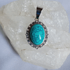 Surya Tienda Holistica - www.suryatiendaholistica.com.ar - Dije Camafeo Turquesita reconstituida