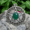 Surya Tienda Holistica - www.suryatiendaholistica.com.ar - Dije Pentagrama Agata Verde
