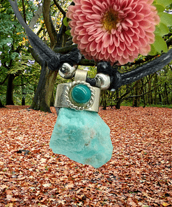 Surya Tienda Holisitca - www.suryatiendaholistica.com.ar - Collar Amazonita con Cordón incluido