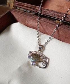 Surya Tienda Holistica - www.suryatiendaholistica.com.ar - Dije Ojo de Horus con Labradorita