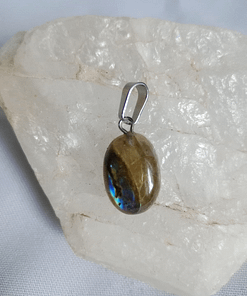 Surya Tienda Holistica - www.suryatiendaholistica.com.ar - Dije Oval Labradorita