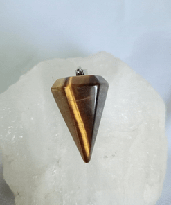 Surya Tienda Holistica - www.suryatiendaholistica.com.ar - Dije Péndulo Ojo de Tigre