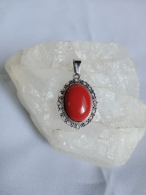 Surya Tienda Holistica - www.suryatiendaholistica.com.ar - Dije Camafeo Coral