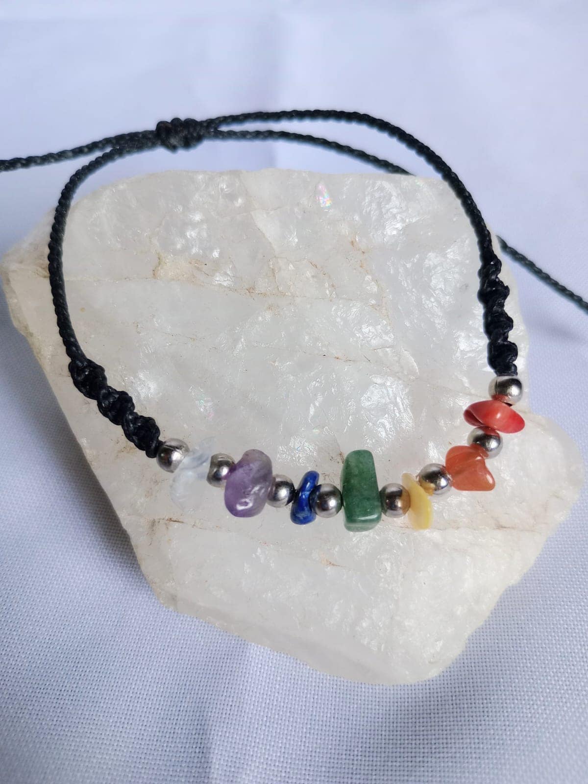 Surya Tienda Holistica - www.suryatiendaholistica.com.ar - Pulsera con Piedras de los 7 Chakras